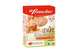 6 sachets de levure spéciale pains Francine spéciale pains