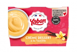 4 Mini crèmes dessert vanille