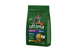 Croquettes Ultima chat stérilisé senior 10 ans+