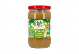 Compote pomme/poire Williams 100% fruits