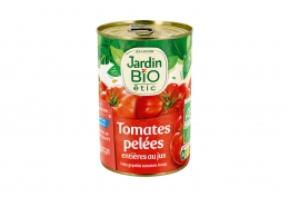 Tomates pelées entières au jus
