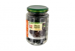 Olives noires entières à la Grecque