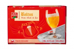 Bière blonde Baltus 4,5°