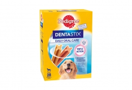 Pedigree Dentastix 28 bâtonnets anti-tartre grands chiens
