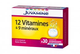 12 vitamines & 9 minéraux