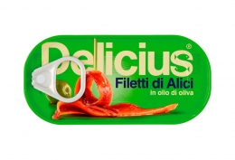 Filets d'anchois à l'huile d'olive