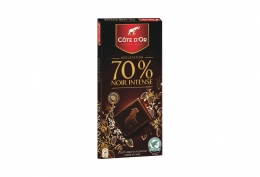 Noir intense 70% cacao