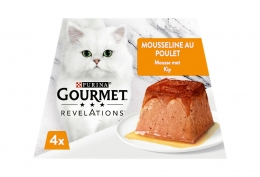 Gourmet "Révélations" Mousselines nappée de sauce