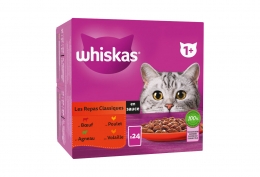 Whiskas "Les repas classiques" en sauce pour chat adulte