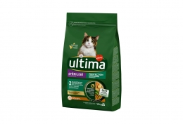 Croquettes Ultima chat stérilisé protection urinaire