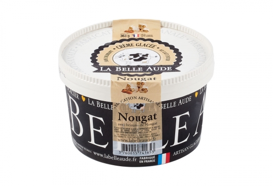 Crème glacée au nougat