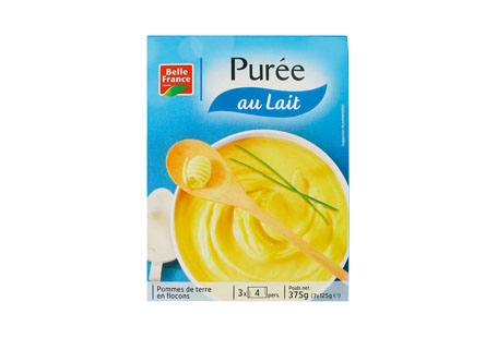 Purée au lait