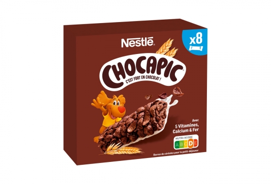 8 barres Chocapic céréales et lait