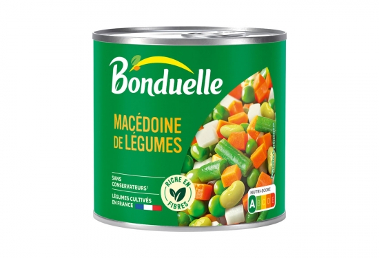 1/2 Macédoine de légumes