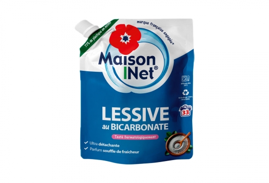 Recharge de lessive au bicarbonate & sels minéraux