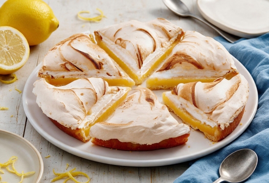 Tarte citron meringuée