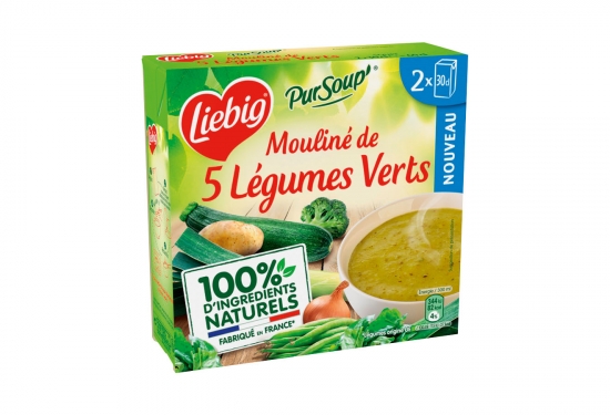 Mouliné de 5 légumes verts