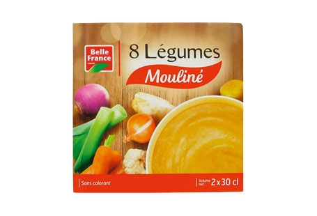 Mouliné de légumes variés