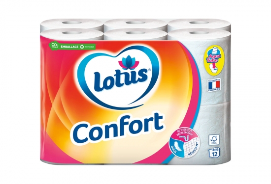 12 rouleaux de papier toilette