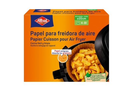 Papier cuisson pour Airfryer
