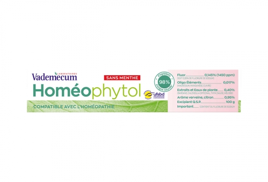 Dentifrice Homéophytol