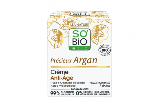 Crème de jour anti-âge précieux argan