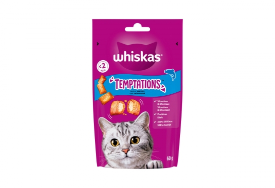 Friandises Whiskas au saumon