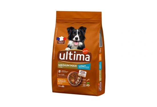 Ultima équilibre light pour chiens de + 10 kg