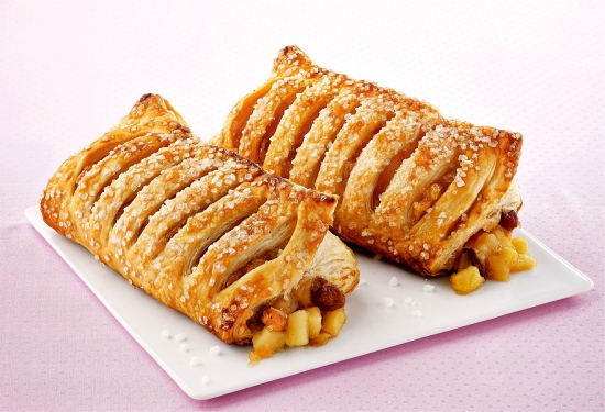 2 Strudels aux pommes, à cuire