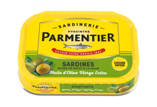 Lot de 2 boîtes de Sardines à l'huile d'olive vierge extra