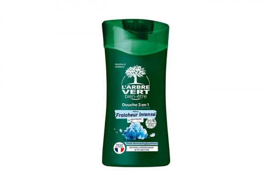 Douche Homme 3 en 1 Fraîcheur intense