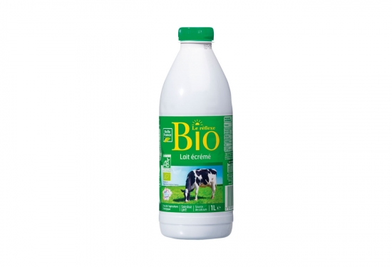 Lait UHT écrémé bio