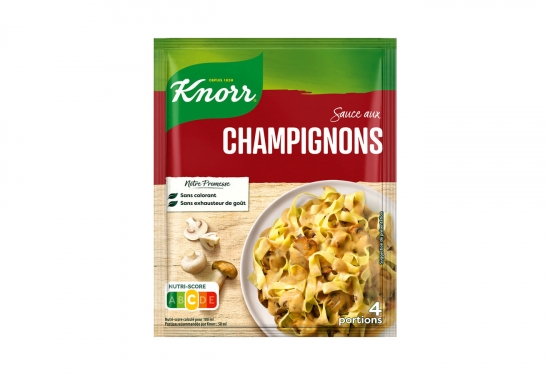 Préparation pour sauce aux champignons