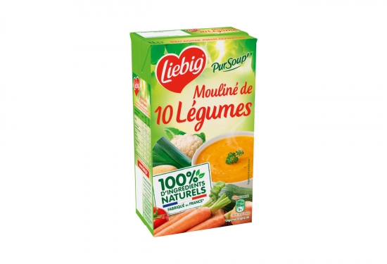 Soupe mouliné de 10 légumes