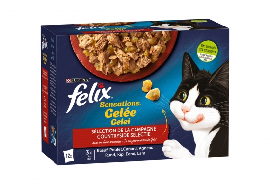 Félix "Sensations en gelée sélection de la campagne"