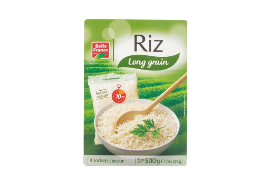 Riz long grain 10' sachet cuisson