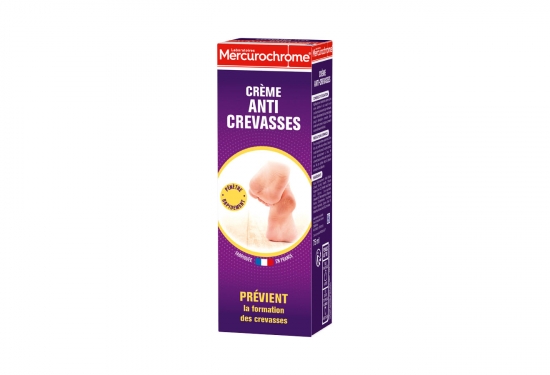 Crème anti-crevasses talons très secs & abîmés