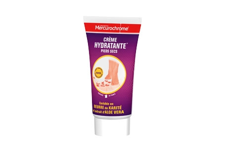 Crème Hydratante pieds secs