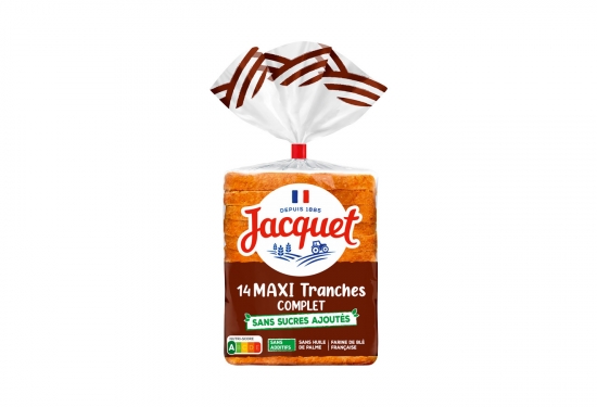 14 Maxi tranches complet sans sucres ajoutés