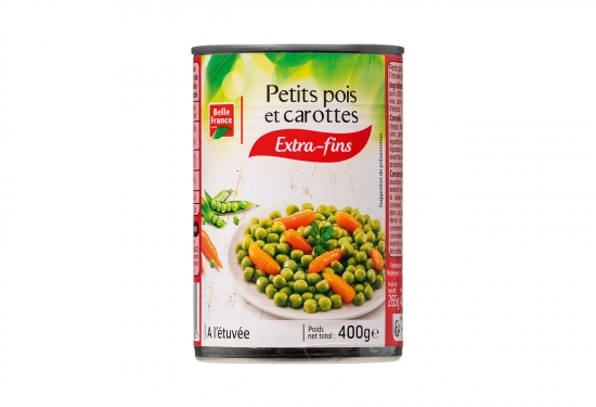 1/2 Petits pois et carottes extra-fins