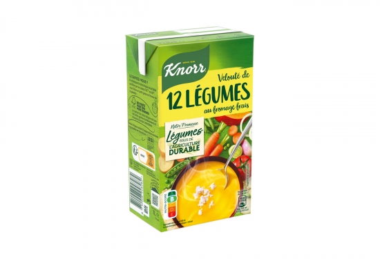 Velouté de 12 légumes au fromage frais