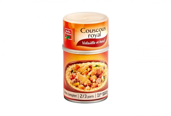 3/2 Couscous royal volaille & boeuf