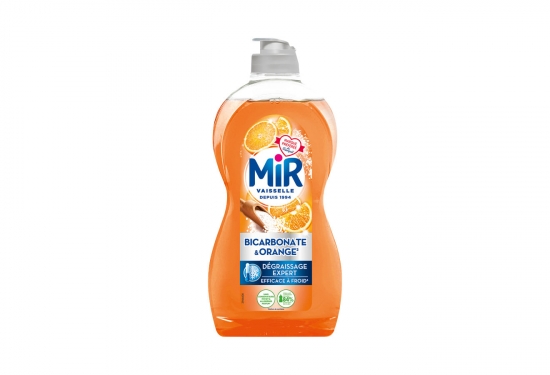 Mir vaisselle concentré bicarbonate et orange