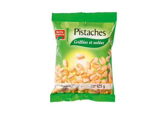 Pistaches grillées à sec