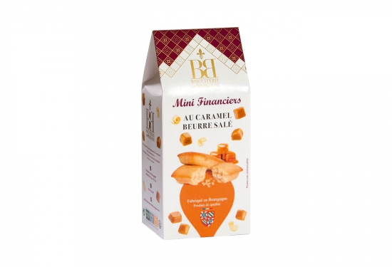 Mini financiers pur beurre saveur caramel au beurre salé