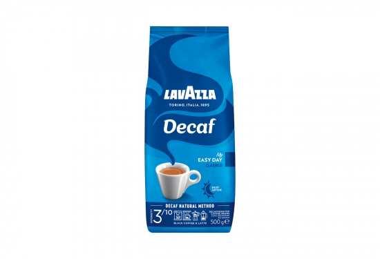 Café grains décafeiné