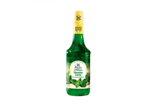 Sirop de menthe verte
