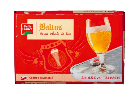 Bière blonde Baltus 4,5°