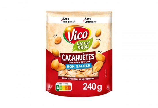 Cacahuètes grillées Sans huile, non salées