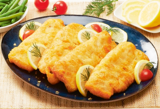 Lot de 3 sachets de Filets de colin d'Alaska façon fish& chips